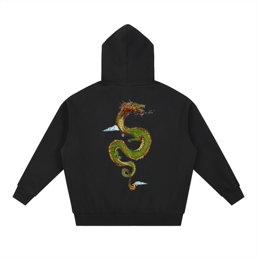 Essential Oversized Fleece Boxy Hoodie